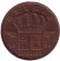 Монета 50 сантимов. 1988 год, Бельгия. (Belgie)