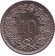 Монета 10 раппенов. 1991 год, Швейцария.