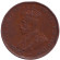 Монета 1 пенни. 1928 год, Австралия.