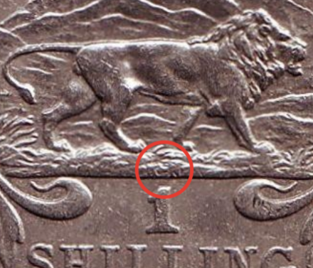 Монета 1 шиллинг. 1949 год, Восточная Африка. Лев. (KN). Монета 1 шиллинг. 1949 год, Восточная Африка. Лев. (KN).