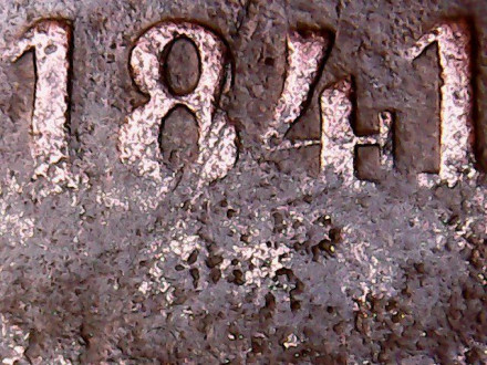 Монета 3 копейки серебром. 1841 год (С.П.М.), Российская империя. Монета 3 копейки серебром. 1841 год (С.П.М.), Российская империя.