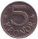 Монета 5 крон. 2003 год, Швеция. Монета 5 крон. 2003 год, Швеция.
