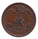 Монета 1 пенни. 1867 год, Финляндия в составе Российской Империи. Монета 1 пенни. 1867 год, Финляндия в составе Российской Империи.