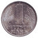 Монета 1 марка. 1962 год, ГДР.