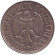 Монета 1 марка. 1959 год (D), ФРГ.