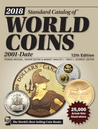 Каталог Краузе по всем монетам мира с 2001 года по настоящее время. 12-е издание, 2017 год. 
