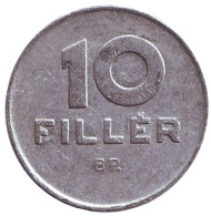 Монета 10 филлеров. 1983 год, Венгрия. Монета 10 филлеров. 1983 год, Венгрия.