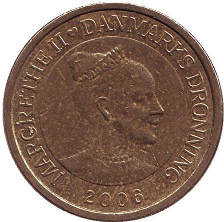 Монета 10 крон. 2006 год, Дания. "Тень". Сказки Ганса Кристиана Андерсена. Монета 10 крон. 2006 год, Дания. "Тень". Сказки Ганса Кристиана Андерсена.