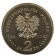 Монета 2 злотых, 2010 год, Польша. 100-летие Союза польских харцеров.