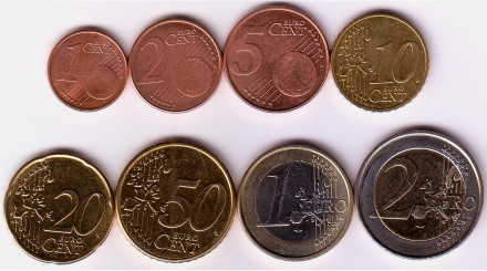 Набор монет евро Бельгии. (8 шт.), 2004 год. Набор монет евро Бельгии. (8 шт.), 2004 год.