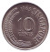 Монета 10 центов. 1983 год, Сингапур. Морской конек. Монета 10 центов. 1983 год, Сингапур. Морской конек.