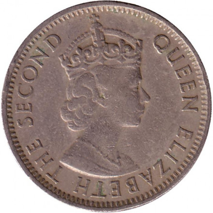 Монета 25 центов. 1993 год, Белиз. Монета 25 центов. 1993 год, Белиз.