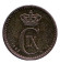 Монета 1 эре. 1883 год, Дания. Монета 1 эре. 1883 год, Дания.