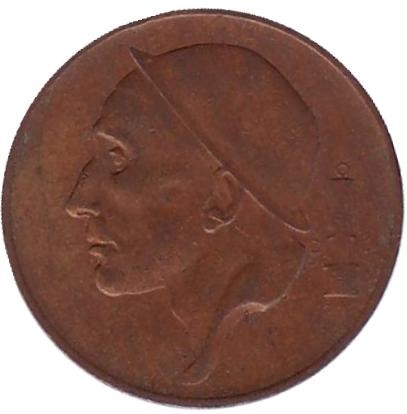 Монета 50 сантимов. 1954 год, Бельгия. (Belgie) Монета 50 сантимов. 1954 год, Бельгия. (Belgie)