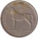 Монета 1/2 кроны. 1966 год, Ирландия. Лошадь.