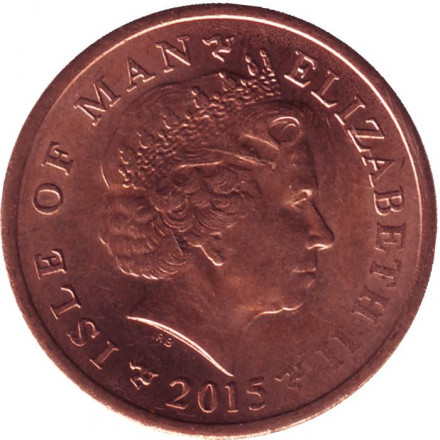 Монета 2 пенса. 2015 год (АА), Остров Мэн Башня Альберта. Монета 2 пенса. 2015 год (АА), Остров Мэн Башня Альберта.