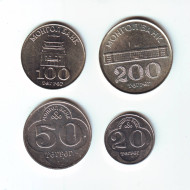 Набор монет Монголии (4 шт.). 1994 год, Монголия.