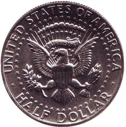 Монета 50 центов. 1981 год (P), США. XF-aUNC. Джон Кеннеди. Монета 50 центов. 1981 год (P), США. XF-aUNC. Джон Кеннеди.