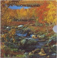 Золотая лихорадка. Набор монет евро в буклете. 2003 год, Финляндия. Золотая лихорадка. Набор монет евро в буклете. 2003 год, Финляндия.