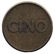 CINO. Servomat steigler. Жетон кофейного автомата, Германия. CINO. Servomat steigler. Жетон кофейного автомата, Германия.