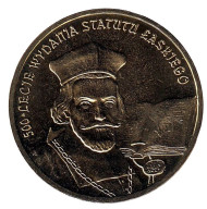 Монета 2 злотых, 2006 год, Польша. 500 лет провозглашения статута Яна Лаского. Монета 2 злотых, 2006 год, Польша. 500 лет провозглашения статута Яна Лаского.