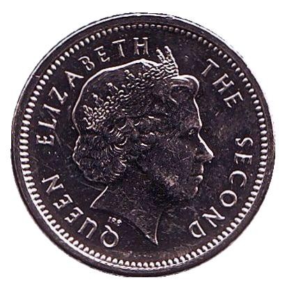 Монета 5 пенсов. 2011 год, Фолклендские острова. UNC. Чернобровый альбатрос. Монета 5 пенсов. 2011 год, Фолклендские острова. UNC. Чернобровый альбатрос.