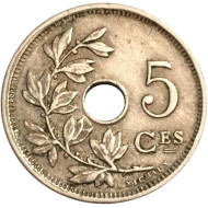 Монета 5 сантимов. 1925 год, Бельгия. (Belgie) Монета 5 сантимов. 1925 год, Бельгия. (Belgie)