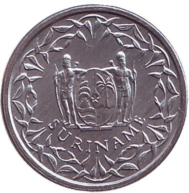 Монета 1 цент. 1979 год, Суринам. UNC.