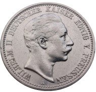Монета 2 марки. 1906 год, Германская империя. Пруссия. Монета 2 марки. 1906 год, Германская империя. Пруссия.