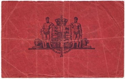 Банкнота 1 крона. 1914 год, Дания. Банкнота 1 крона. 1914 год, Дания.