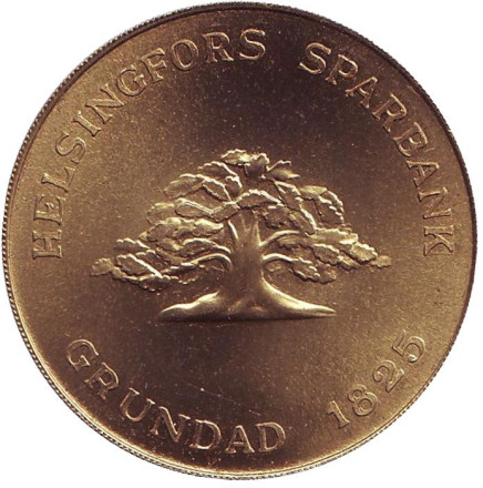 Альберт Эдельфельт. Памятный жетон. 1961 год, Финляндия. Альберт Эдельфельт. Памятный жетон. 1961 год, Финляндия.