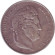 Монета 5 франков. 1844 год (W), Франция. Луи-Филипп I.