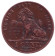 Монета 1 сантим. 1912 год, Бельгия. (Des Belges) Монета 1 сантим. 1912 год, Бельгия. (Des Belges)