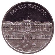 Королевский дворец. Фестиваль воздушных шаров. Памятный жетон, 1989 год, Нидерланды.