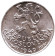 Монета 100 крон. 1949 год, Чехословакия. 700 лет праву добычи серебра в Йиглаве.