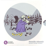 100-летие со дня рождения Туве Янссон. Набор монет евро в буклете (8 шт.), 2014 год, Финляндия. 100-летие со дня рождения Туве Янссон. Набор монет евро в буклете (8 шт.), 2014 год, Финляндия.