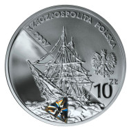 Монета 10 злотых. 2007 год, Польша. Польские путешественники - Генрик Арцтовский и Антони Болеслав Добровольский. Монета 10 злотых. 2007 год, Польша. Польские путешественники - Генрик Арцтовский и Антони Болеслав Добровольский.