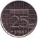 Монета 25 центов. 1984 год, Нидерланды. Монета 25 центов. 1984 год, Нидерланды.