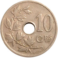 Монета 10 сантимов. 1905 год, Бельгия. (Belgique) Монета 10 сантимов. 1905 год, Бельгия. (Belgique)