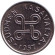 Монета 1 марка. 1957 год, Финляндия.