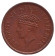 Монета 1/4 анны. 1942 год, Индия Британская. (Без отметки монетного двора).
