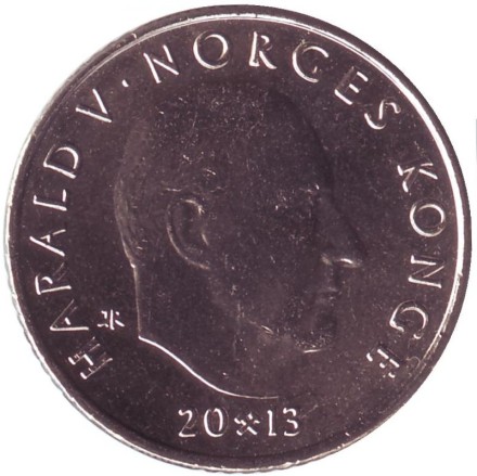 Монета 10 крон. 2013 год, Норвегия. Суфражистки. 100 лет женскому избирательному праву в Норвегии.