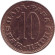 Монета 10 пара. 1976 год, Югославия.