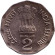 Монета 2 рупии. 1996 год, Индия. ("°" - Ноида). Монета 2 рупии. 1996 год, Индия. ("°" - Ноида).