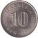 Монета 10 сен. 1978 год, Малайзия. Монета 10 сен. 1978 год, Малайзия.