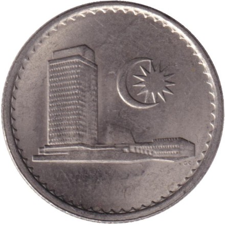 Монета 10 сен. 1978 год, Малайзия. Монета 10 сен. 1978 год, Малайзия.
