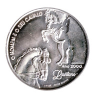 Монета 1000 эскудо, 2000 год, Португалия. Человек и лошадь. Монета 1000 эскудо, 2000 год, Португалия. Человек и лошадь.