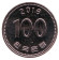 Монета 100 вон. 2016 год, Южная Корея. UNC. Монета 100 вон. 2016 год, Южная Корея. UNC.