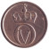Монета 10 эре. 1958 год, Норвегия. Пчела. Монета 10 эре. 1958 год, Норвегия. Пчела.