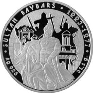 Монета 100 тенге, 2012 год, Казахстан. Султан Бейбарс.